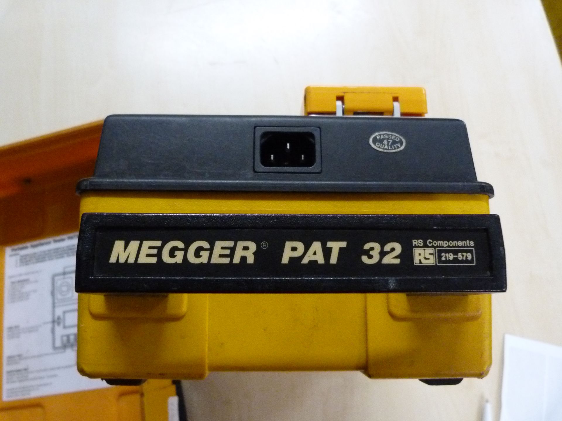 *Megger PAT 32 Portable Appliance Tester 219-579 - Image 2 of 2