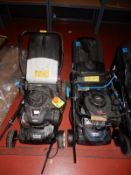 *2x Mac Allister Petrol Driven Lawnmowers with Briggs & Stratton Engines