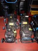 *2x Mac Allister Petrol Driven Rotary Lawnmowers with Briggs & Stratton 300e Engine