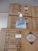 *3x Boxes of 12 500ml Hand Sanitiser with Dispensing Pumps