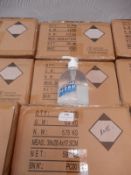 *3x Boxes of 12 500ml Hand Sanitiser with Dispensing Pumps