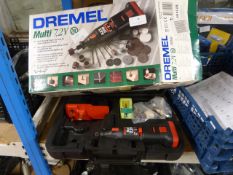 *Dremel 7.2v Multitool with Attachments