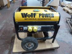*Wolf Power Generator WP3500LR (trolley not includ