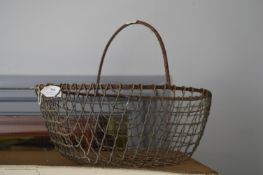 Galvanised Wire Potato Basket