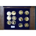 Twelve Commemorative USA Coins