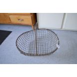 Galvanised Wire Potato Basket