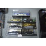 Seven James Bond Diecast Vehicles from Casino Royale by G.E. Fabbri
