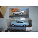 Two James Bond Diecast Vehicles from A License to Kill by G.E. Fabbri