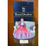 Royal Doulton Figurine with Green Stamp - Sweet and Twenty HN1489
