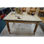 Victorian Pine Wind Out Kitchen Table