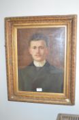 Oil on Canvas Portrait of a Young Gentleman by M. Platt RCA