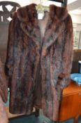 Mink Coat (moth damage, missing fur)