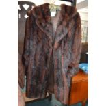 Mink Coat (moth damage, missing fur)