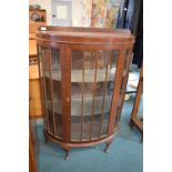 1950's Half Moon China Cabinet