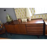 Retro Teak Sideboard with Cutlery Inserts