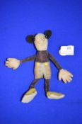 1920's Mickey Mouse Soft Toy