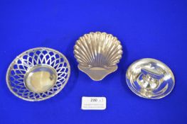 Hallmarked Sterling Silver Dishes plus Ashtray ~102g total