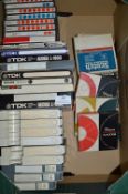 Vintage Reel-to-Reel Audio Tapes