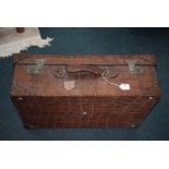 Vintage Crocodile Suitcase