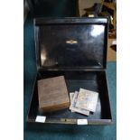 Metal Cash Box plus Tiles, etc.