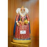 Royal Worcester Figurine - Queen Elizabeth I (AF)