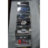 Six James Bond Diecast Vehicles from A View to a Kill by G.E. Fabbri