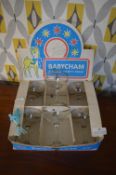 Babycham 6 Glass Party Pack with Cocktail Sticks