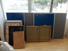 *Large Quantity of Noticeboards, Pinboards, Wall Boxes, etc.