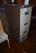 *Silverline Four Drawer Foolscap Filing Cabinet wi