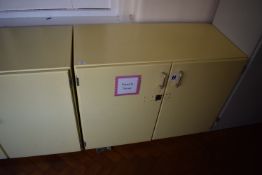 *Double Door Wooden Storage Cabinet