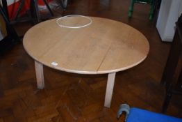 *Circular Beech Table