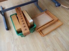 *Assorted Wooden Storage Trays