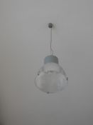 *Six Industrial Style Ceiling Lights as Fitted