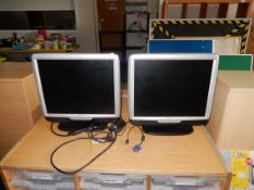 *Two Hanns-G Monitors