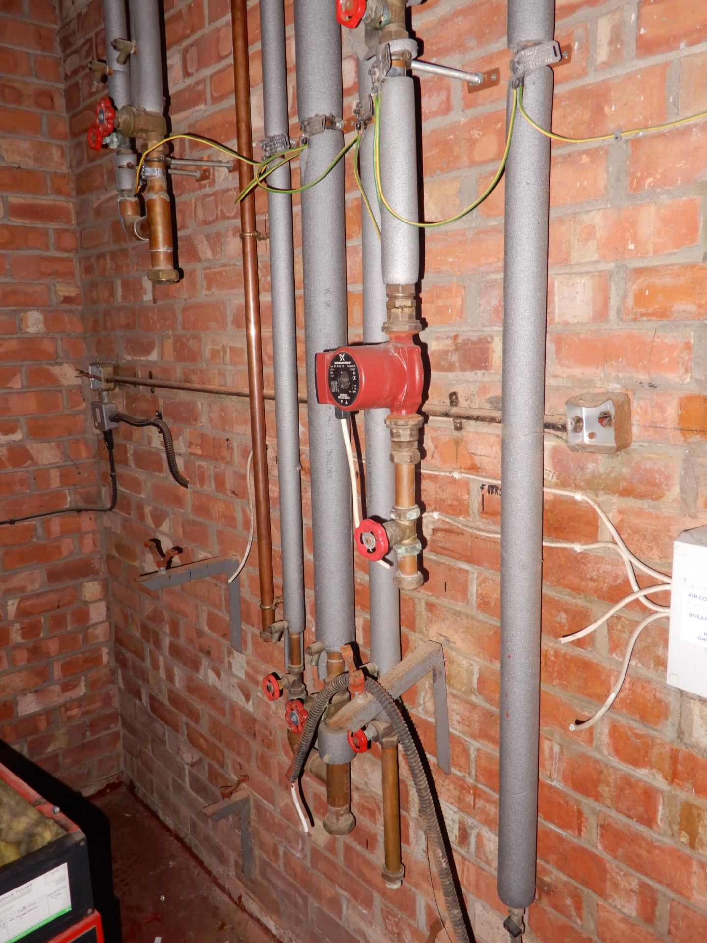 *Oil Fired Central Heating Boiler with Copper Piping Radiators as Fitted Throughout the - Image 2 of 3