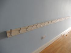 *Three Lengths of Aluminium Hat & Coat Hooks