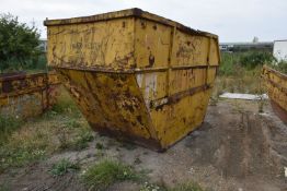 *High Sided Open Top Skip (this lot is located at the Melton site, viewing and collection is by