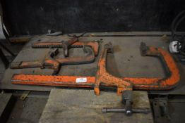 *Three Assorted Carver Clamps