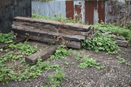 *Quantity of Railway Sleepers (this lot is located at the Melton site, viewing and collection is