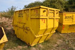 *High Sided Skip with Open Top and Back (this lot is located at the Melton site, viewing and