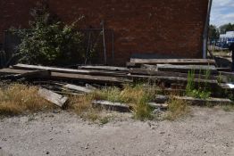 *Assorted Railway Sleepers, Rough Saw Timber, etc.