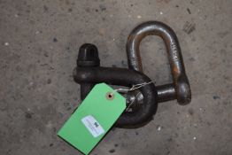 *Pair of 3-ton D Shackles