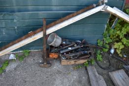 *Quantity of Hand Tools; Grease Pumps, Sledgehamme