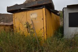 *Yellow 20ft Shipping Container (this lot is located at the Melton site, viewing and collection is