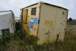 *Yellow 20ft Welfare Trailer Unit with 55mm Ball Coupling (this lot is located at the Melton site,