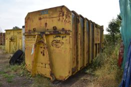 *Seal Hook Load Skip with Back Door (this lot is located at the Melton site, viewing and