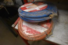 *Two Lengths of New Eng Weld 20-Bar Hoses