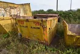 *8-Yard Skip with Lid and Loading Ramp (this lot is located at the Melton site, viewing and