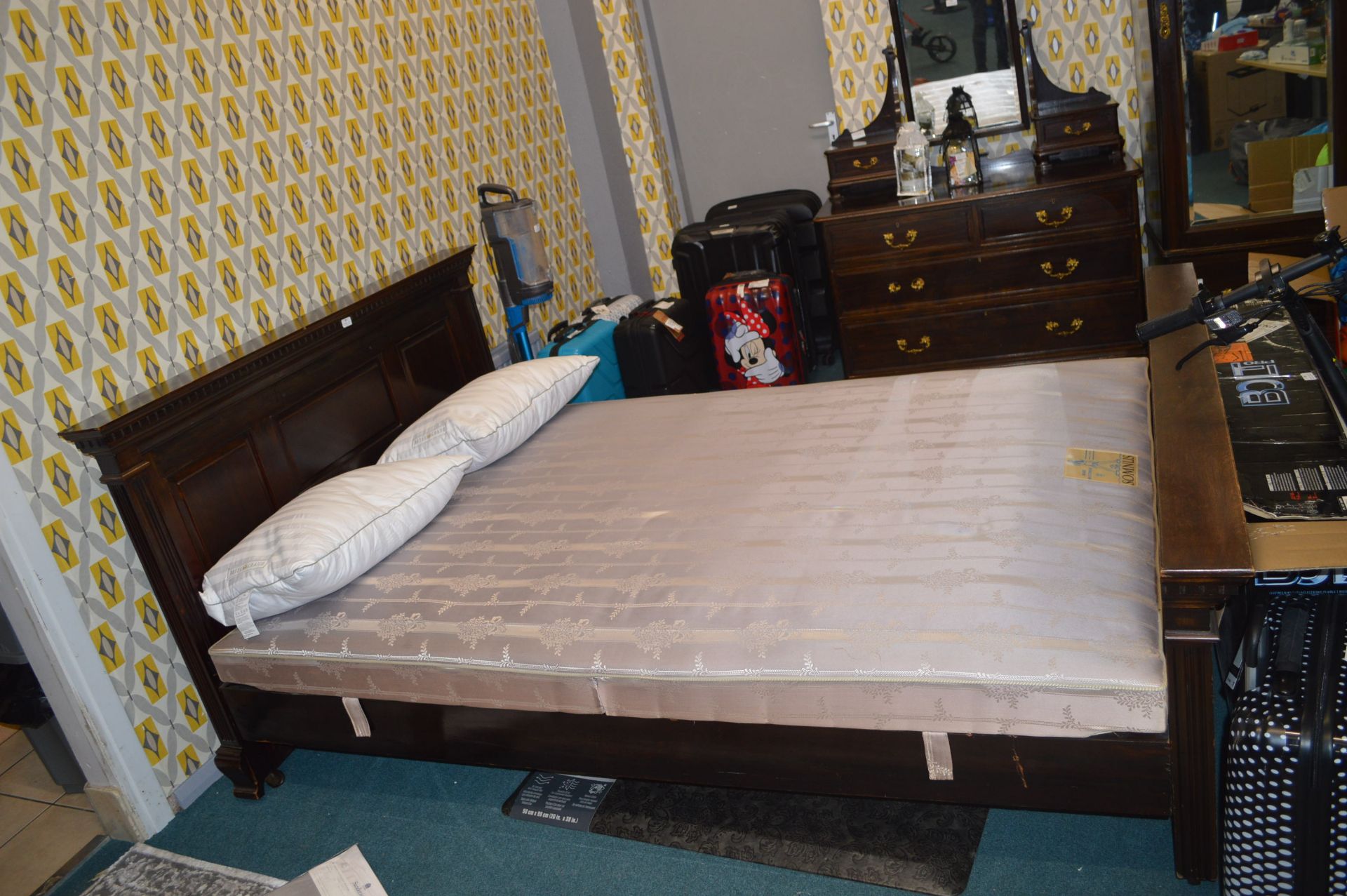 Edwardian Double Bed with Somnus Mattress