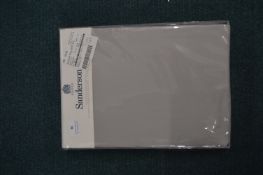 *Sanderson King Size Fitted Sheet 2pk